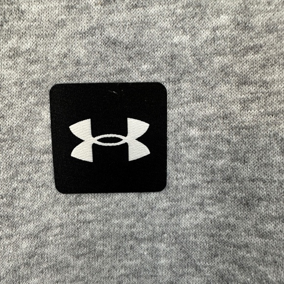 NWOT MEN'S UA RIVAL FLEECE CREWNECK | UNDER ARMOUR | SIZE US M  | Style #1357096 - Picture 4 of 16